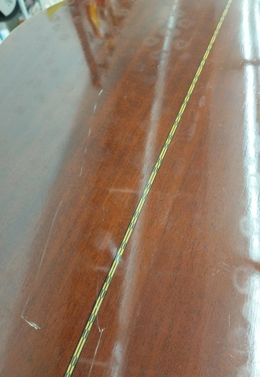 斑模様の塗装溶けあり