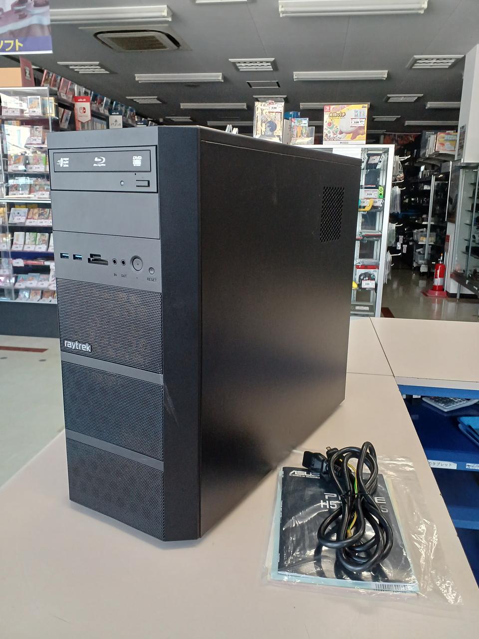 【OSなし】2020製raytrek デスクトップPC 高性能モデル サードウェーブ、クリエイター向けPC raytrekの「写真＆動画編集