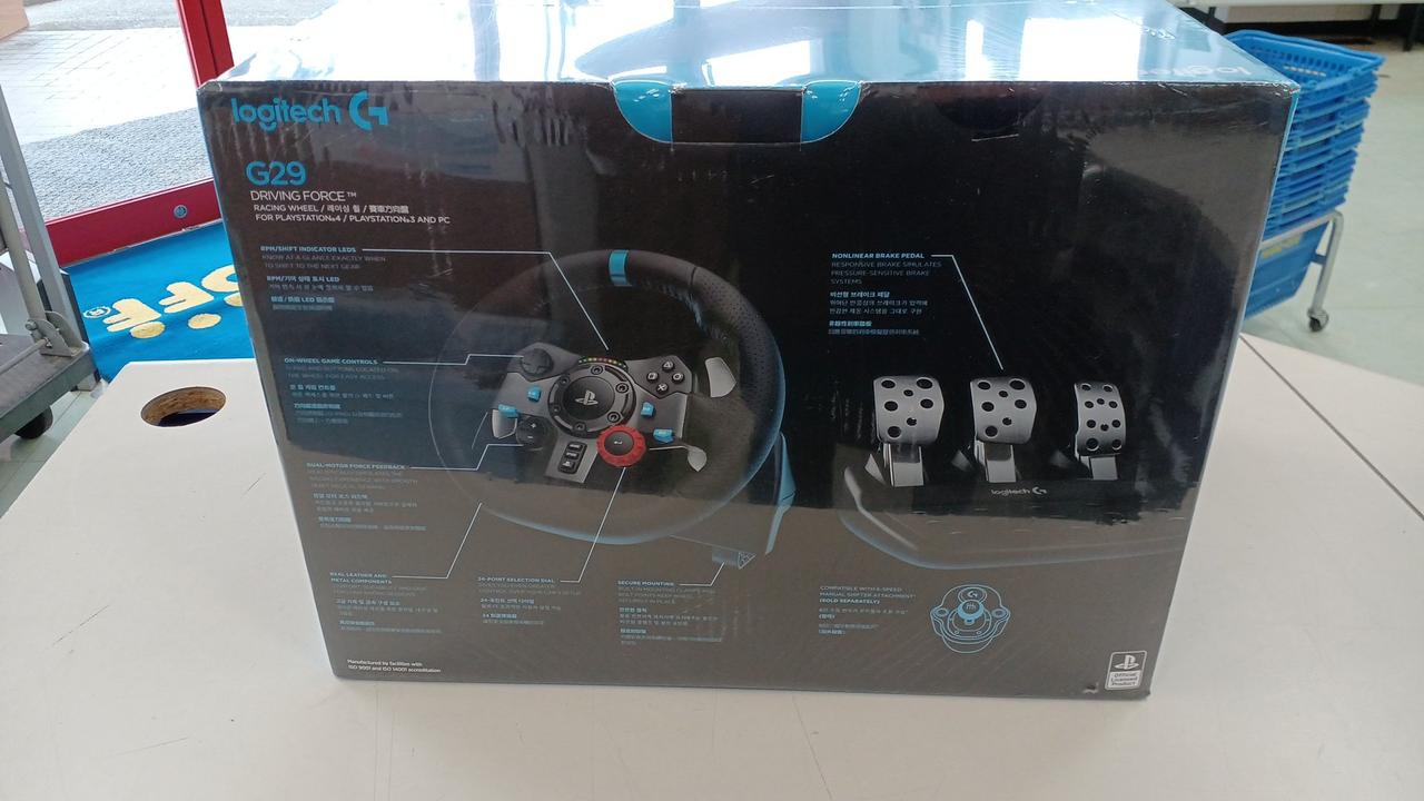 家庭用ゲーム機本体 G29 DRIVING FORCE Logitech Driving Force G29 Gaming Racing Wheel With Pedals