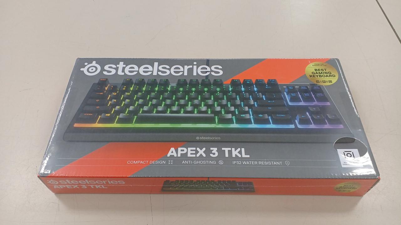 peko゜　机 STEELSERIES|64835 APEX 3 TKL JP LAYOUT|HARDOFFオフモール