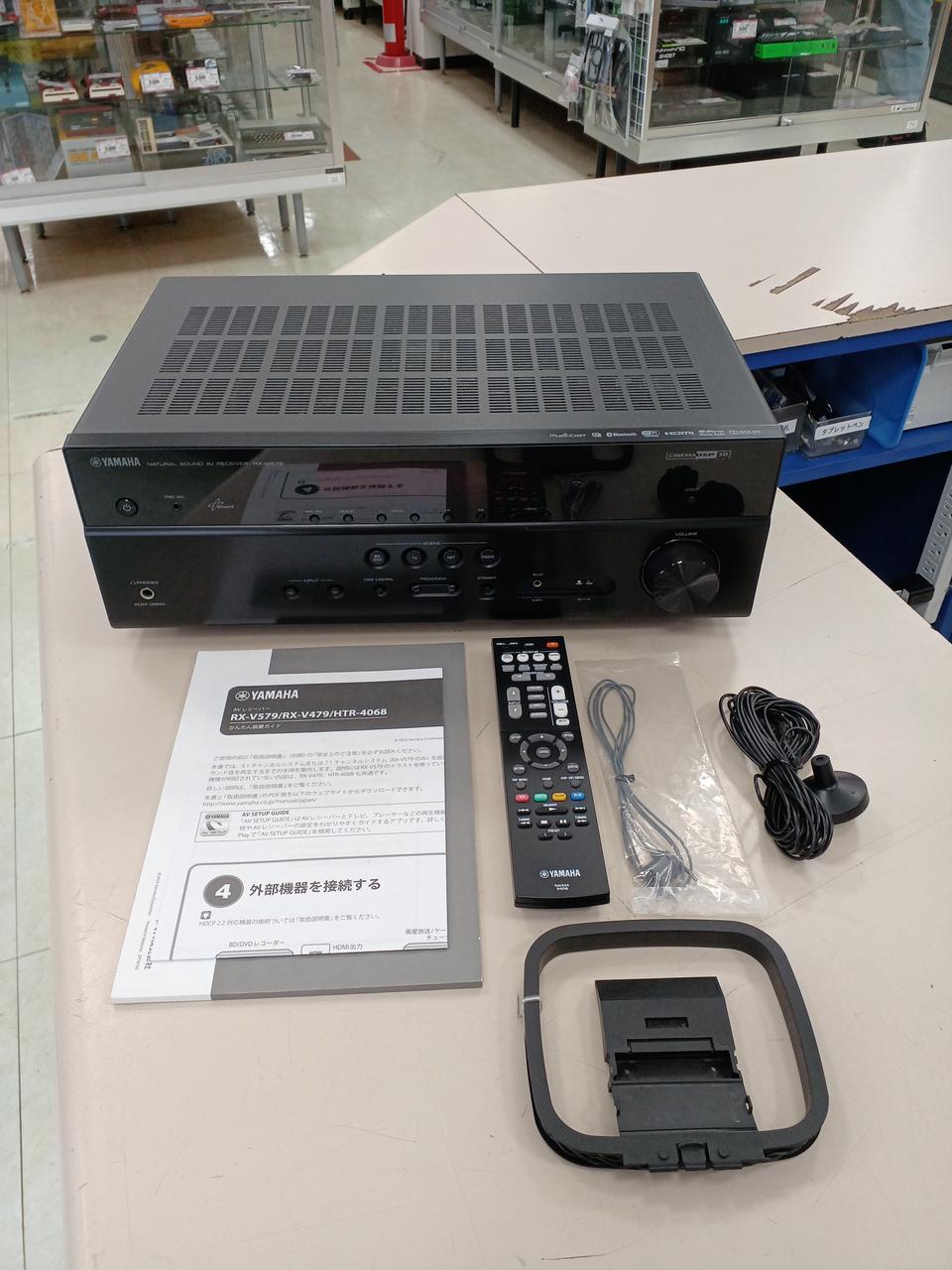 ほぼ新品　Yamaha AVアンプ ブラック アバックWEB-SHOP / 【中古】YAMAHA RX-V585【コード01-09780