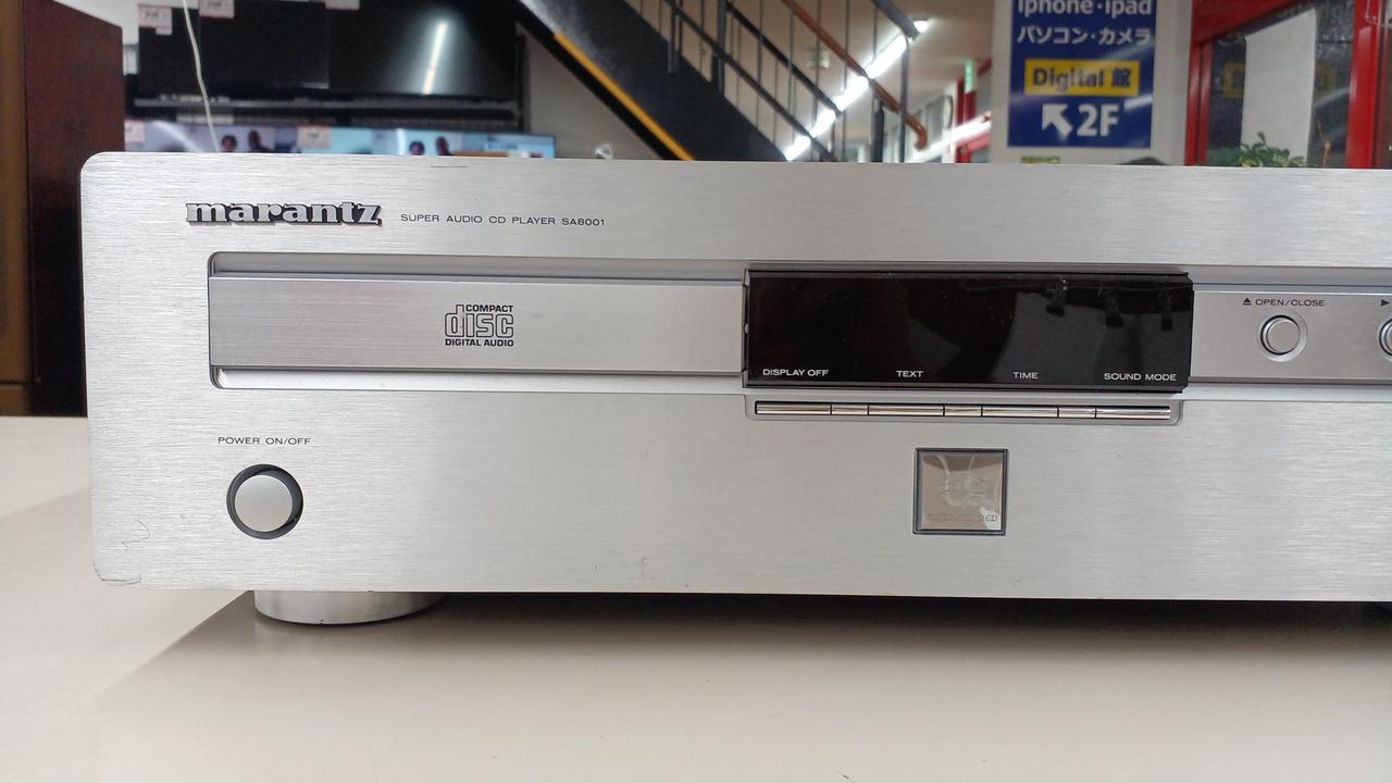 【ジャンク】marantz SA8001 CDプレイヤー Marantz SA8001 Stereo SACD/CD player at Crutchfield