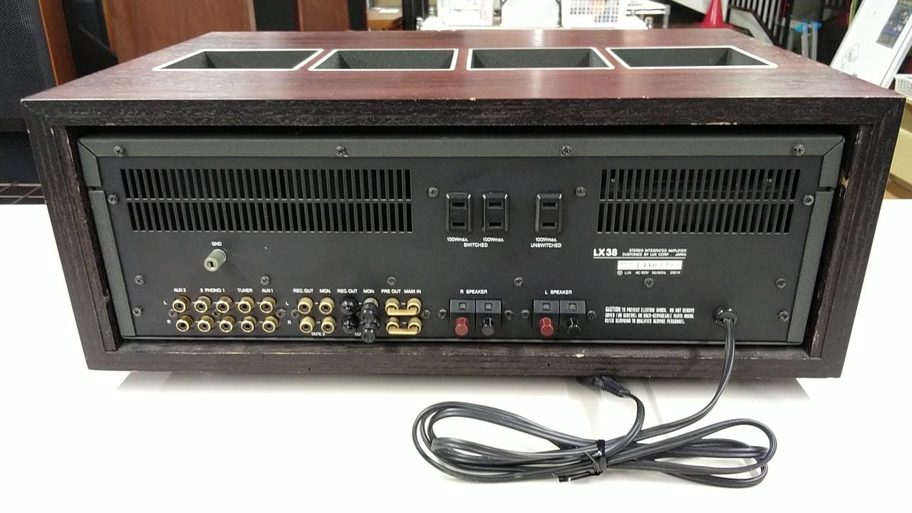 ラックスマン LUXMAN LX38-U 真空管プリメインアンプ