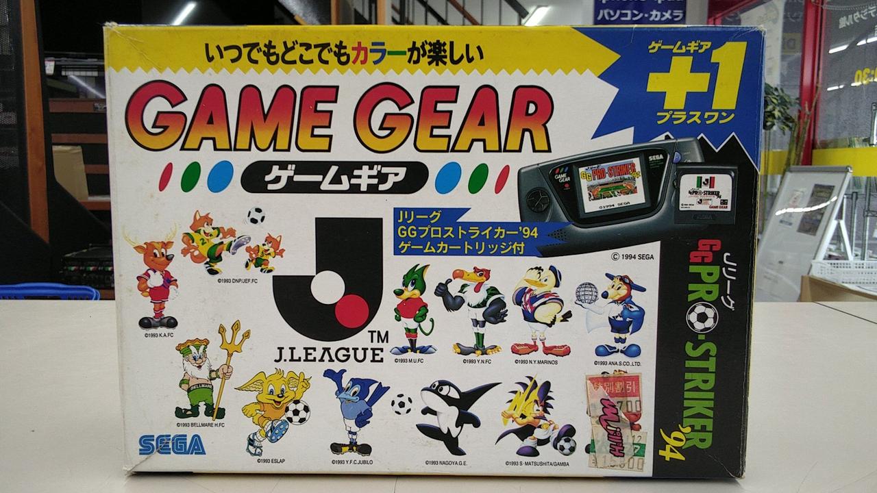 ゲームギア本体+Jリーグ