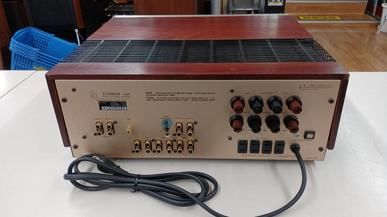 ラックスマンM8f LUXMAN M-8fの仕様 ラックスマン