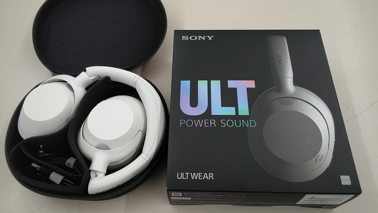 【外箱汚れあり・使用回数3回程度】SONY ULT WEAR 外箱汚れあり・使用回数3回程度】SONY ULT WEAR