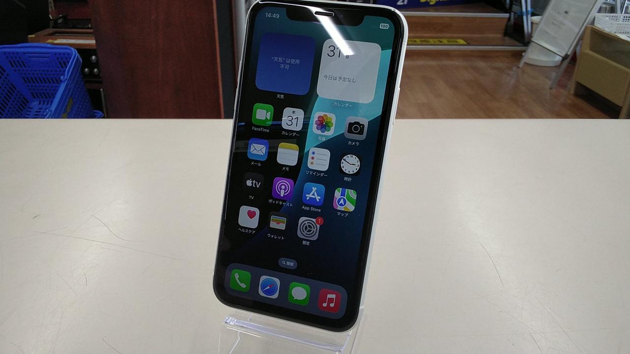 【ジャンク品】iPhoneXR 128GB ブラック au SIMロックあり APPLE 【ジャンク品】 SIMロック解除済 SIMフリー iPhone 12 128