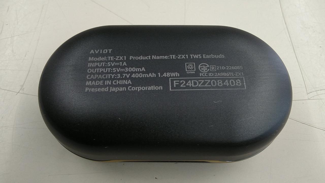 スマホアクセサリー aviot True Wireless Earphones TE-ZX1/TE-ZX1-PNK WEB取扱説明書
