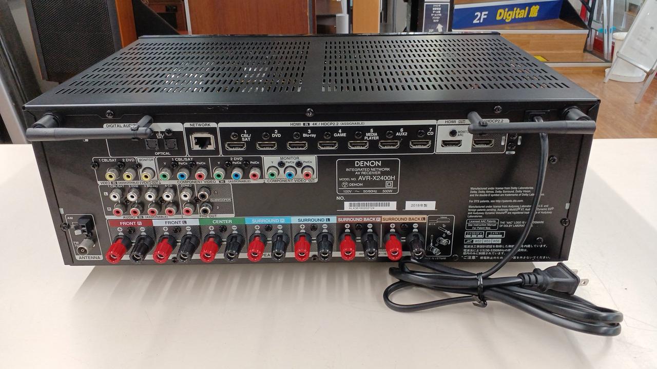 DENON|7.2ch AVアンプ|HARDOFFオフモール（オフモ）|2013630000107593