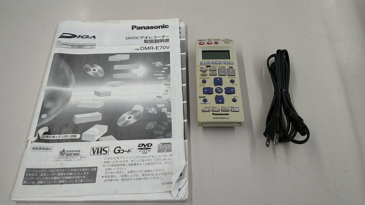 PANASONIC|VHS一体型DVDレコーダー|HARDOFFオフモール（オフモ
