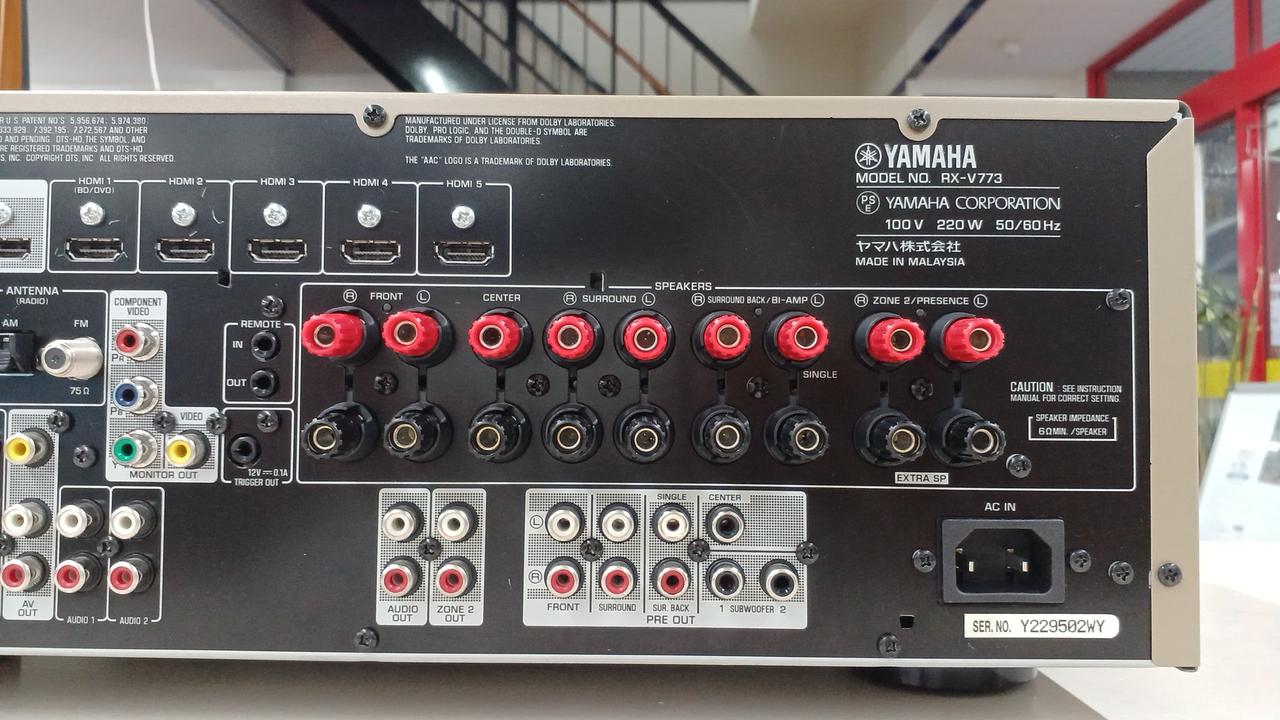 【6/24まで15000】YAMAHA AVレシーバー　RX-V773AVアンプ ヤマハ | RX-V773 - AVアンプ - 概要