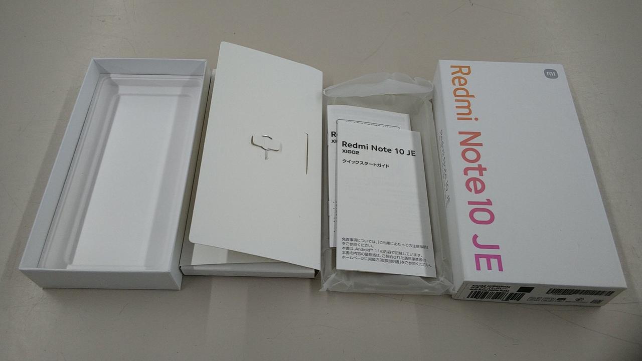 XIAOMI/AU|REDMI NOTE 10 JE|【ハードオフ公式通販】オフモール