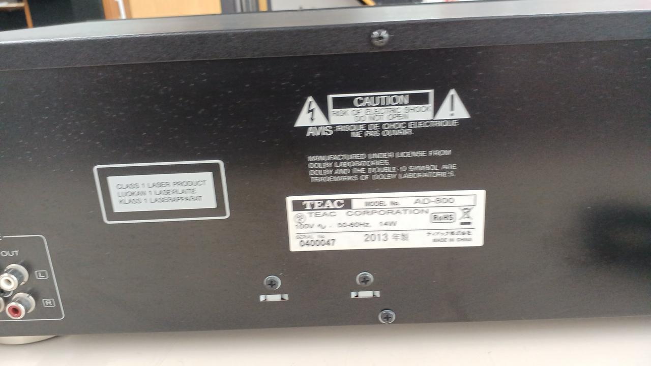 TEAC CDキャビネット CD-T300 BL 5個セット TEAC|CDプレーヤー