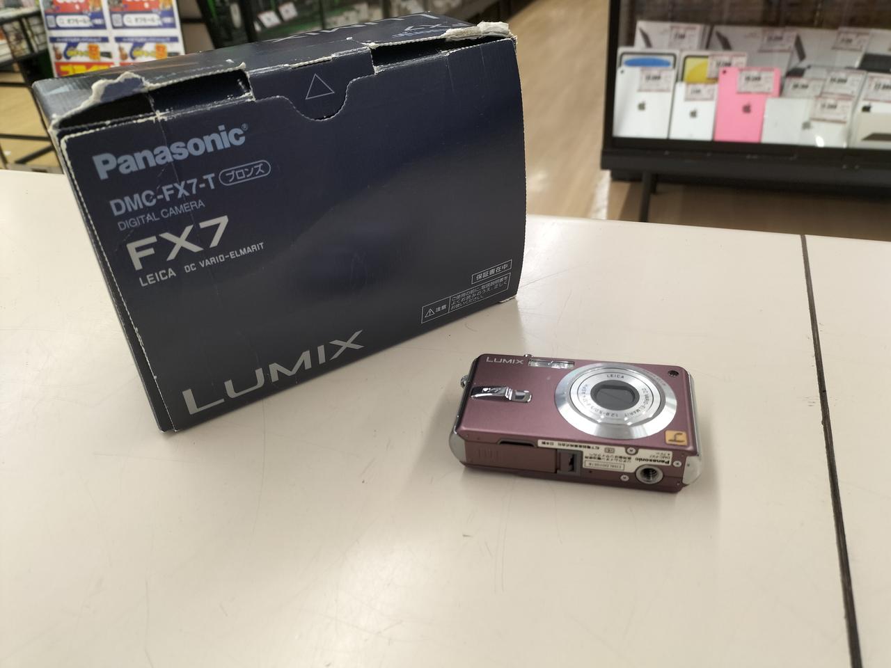 PANASONIC 型番：DMC-FX7 デジカメ