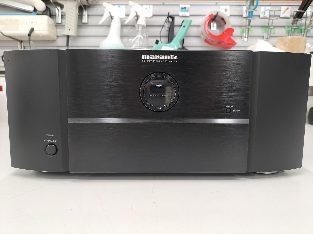 Marantz MM7055 5chパワーアンプ ブラック マランツ Marantz MM7055 5ch パワーアンプ @38449 / 中古