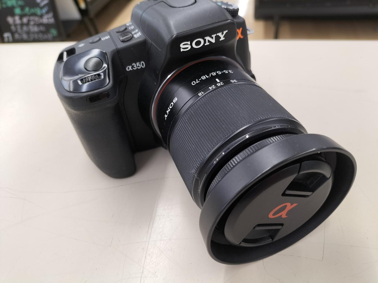 SONY　DSLR α350 デジタルカメラ 18-70mmレンズ付き SONY DSLR α350 デジタルカメラ 18-70mmレンズ付き SONY ソニー α350