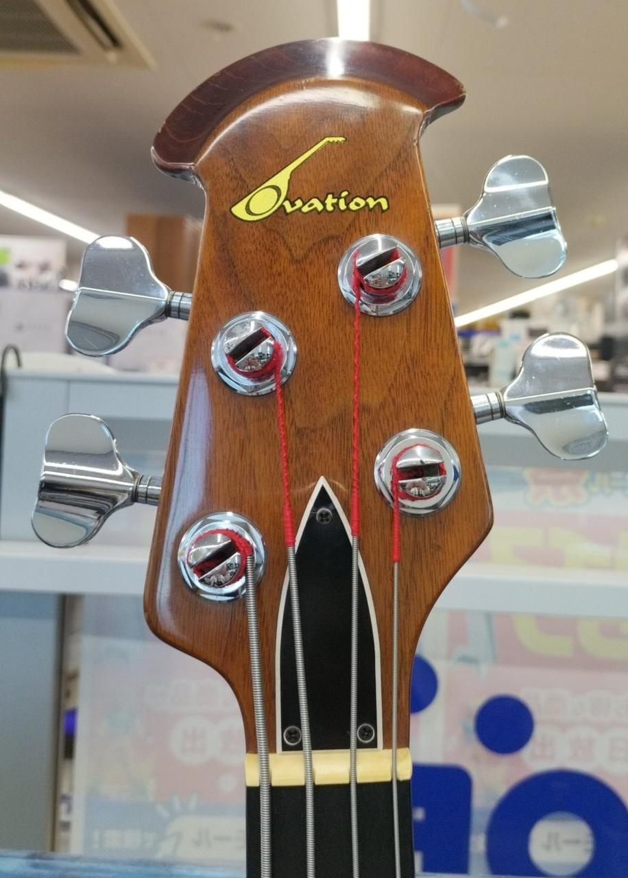 Ovation エレキベース 4弦 ブラウン Ovation エレキベース 4弦 ブラウン ベース