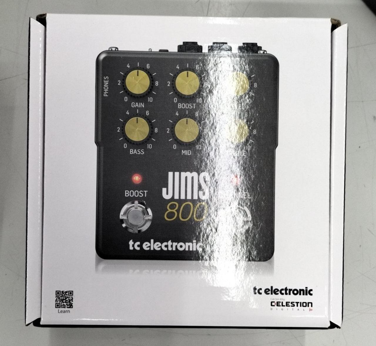 JIMS 800 tc electronic プリアンプ 中古完動美品 ティーシーエレクトロニック(TC ELECTRONIC)|ギター用プリアンプ