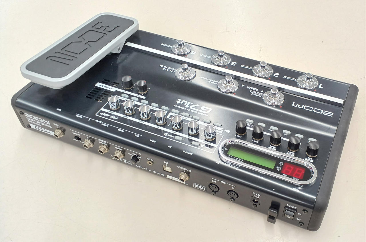 テレキャス fender パーツ多数 zoom G7 マルチエフェクターセット Amazon | ZOOM ギターエフェクツコンソール G7.1ut