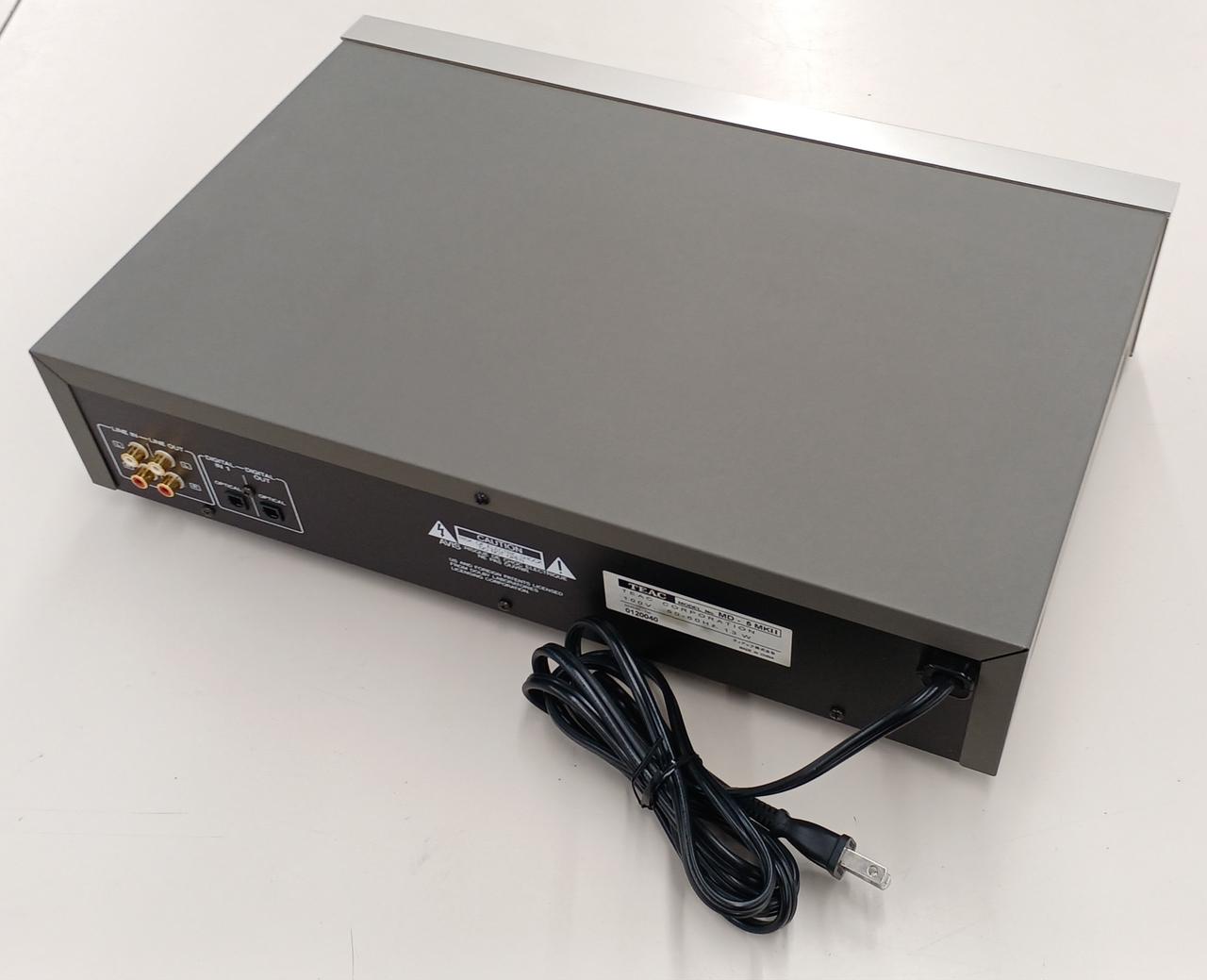 ジャンク扱い　TEAC MD-H500 MDデッキ ジャンク扱い TEAC MD-H500 MDデッキ