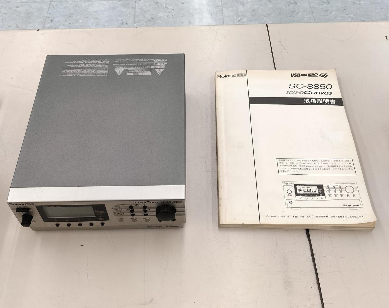 ROLAND SC-8850 音源モジュール Roland SC-8850 音源モジュール Sound Module - メルカリ