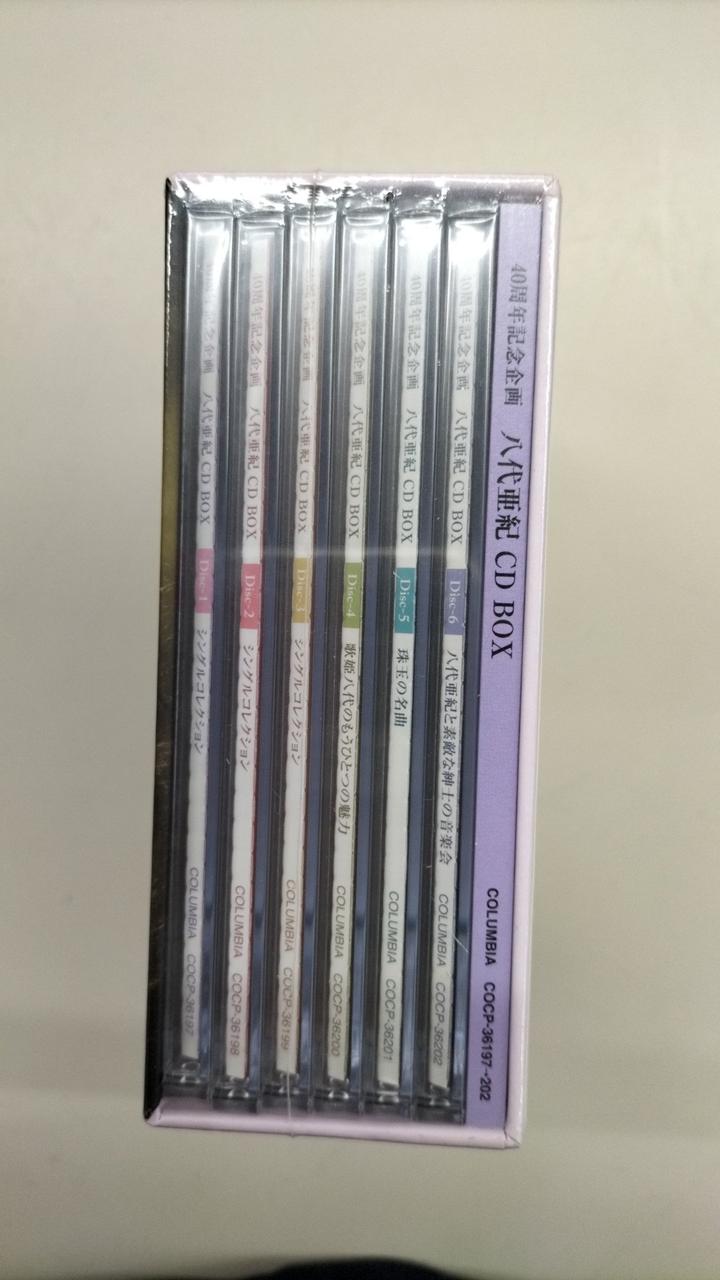 八代亜紀 / 40周年記念企画 八代亜紀 CD BOX [CD] 八代亜紀 CDBOX 6枚