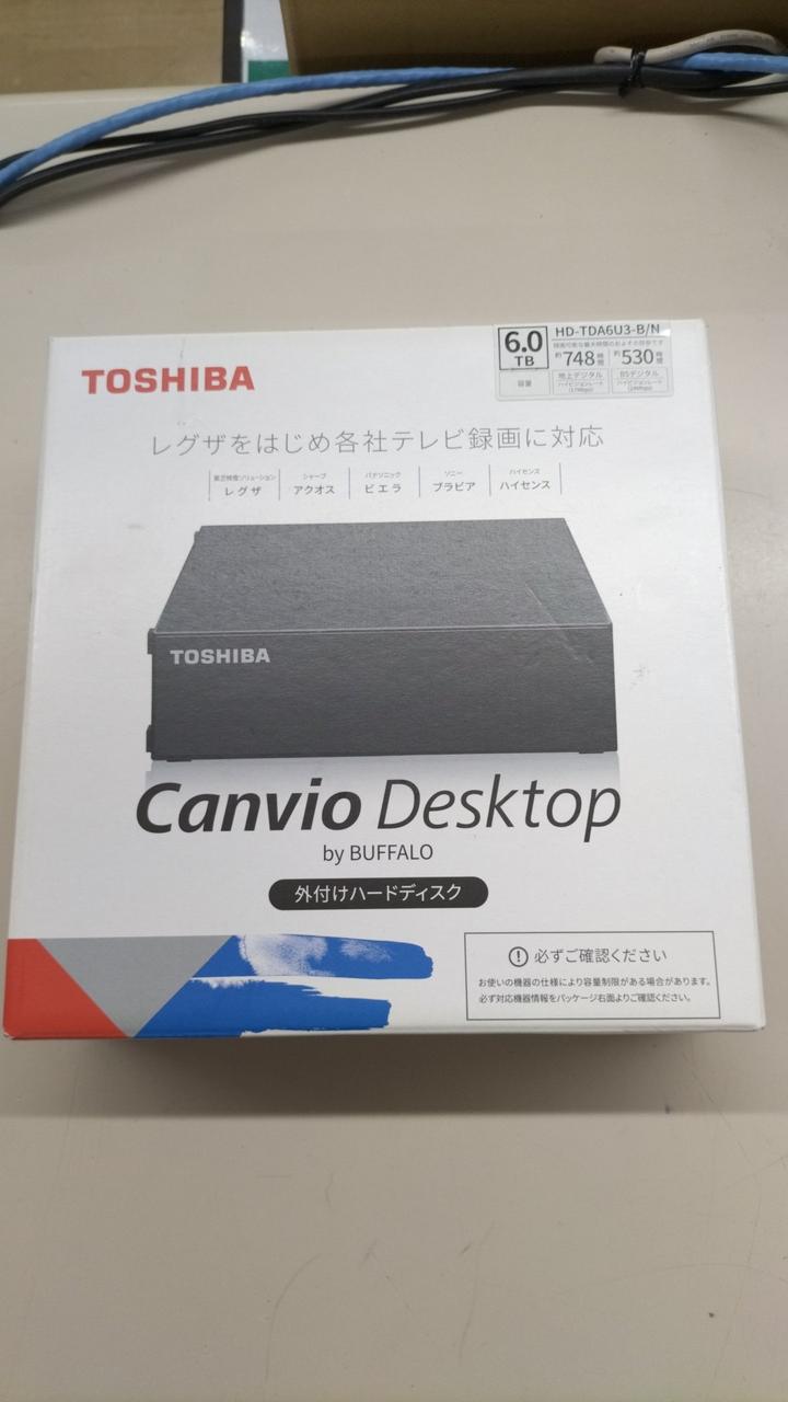 【新品・未使用】東芝 外付け ハードディスク 6TB Amazon | 東芝 外付け ハードディスク 6TB 【 テレビ録画 / 4K