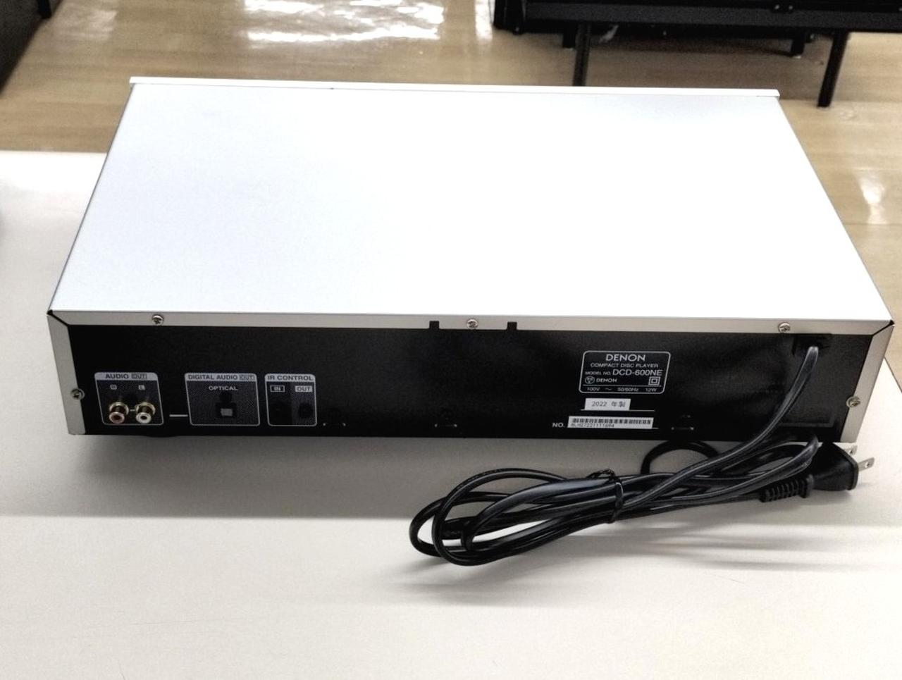 優良美品・2022年製・元箱付属 Denon DCD-600NE CDプレーヤー Amazon.co.jp: デノン Denon DCD-600NE ハイ・パフォーマンスCD