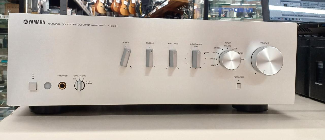 Yamaha プリメインアンプ シルバーA-S501 ヤマハ | A-S501 - HiFiコンポーネント - 概要