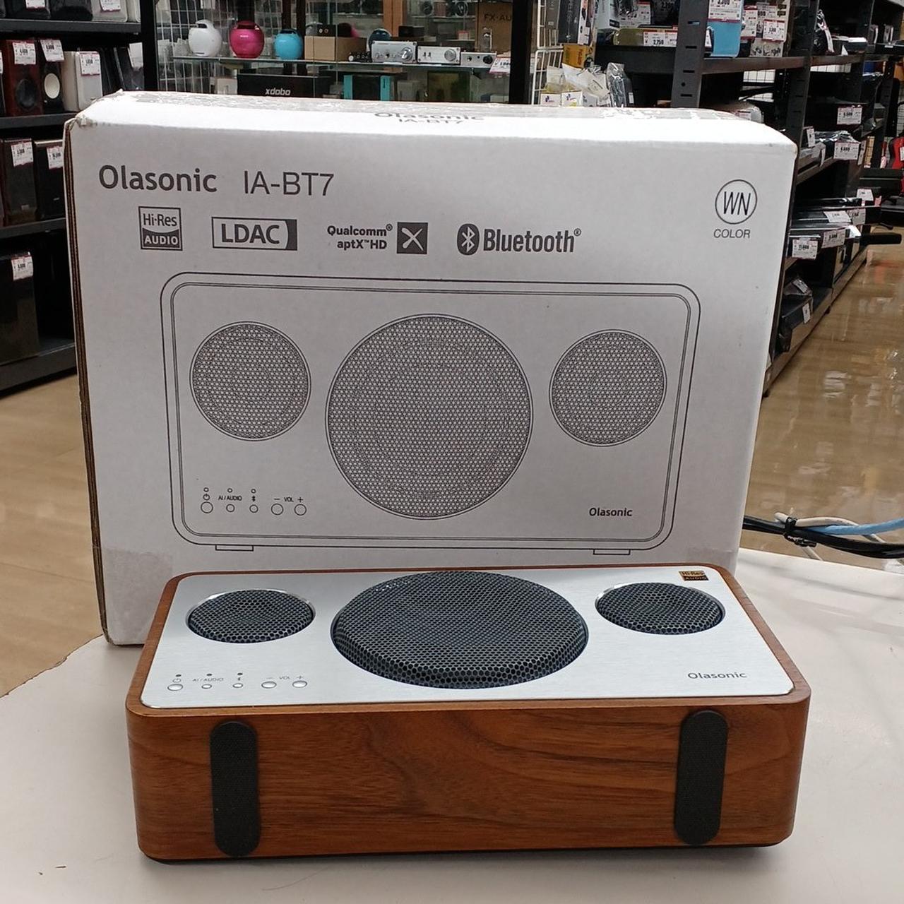 Olasonic IA-BT7 WN ハイレゾ対応 Bluetoothスピーカー Olasonic IA-BT7 の音質がいい。」という評判は本当なのか？