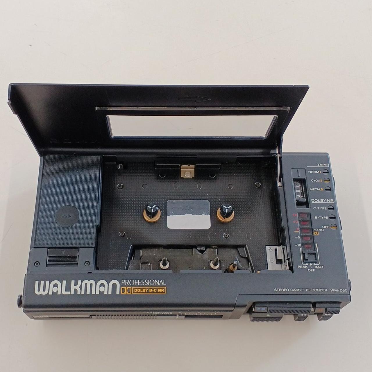 ジャンク品【SONY】ウォークマン WM-D6、外付マイク ECM-939LT Yahoo!オークション -「ウォークマン wm-d6」の落札相場・落札価格