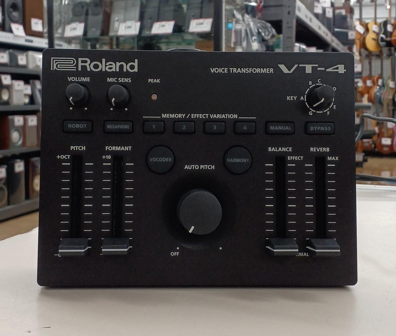【一度のみ使用＊美品】Roland VT-4 ボイストランスフォーマー Amazon | Roland ローランド ボイストランスフォーマー VT-4