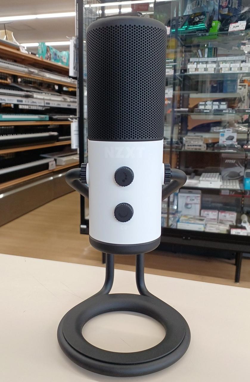 NZXT USBコンデンサーマイク AP-WUMMIC-W1【10-138】 NZXT Capsule Microphone White AP-WUMIC-W1 - Best Buy