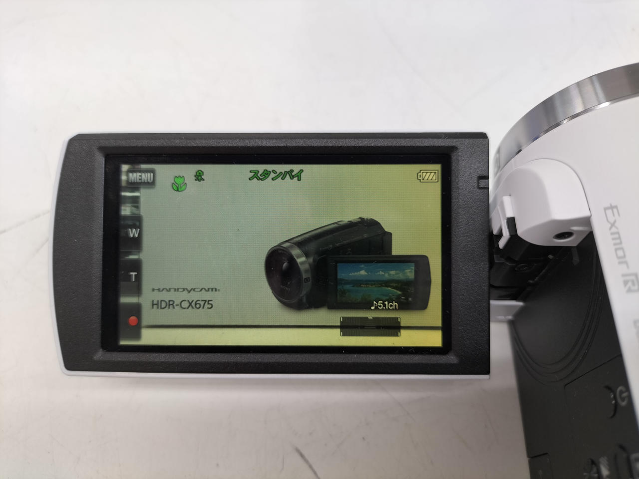 SONY HDR-CX675 HDビデオカメラ（中古・完品） 中古】SONY HDR-CX675 ブラック【大須】保証期間1ヶ月【ランクB】