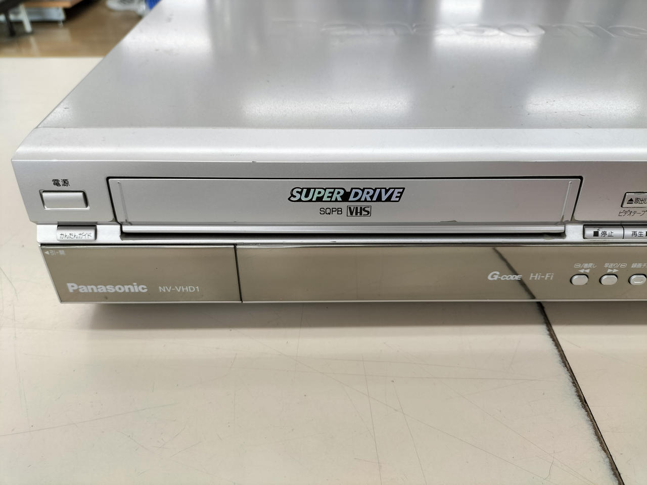 パナソニック DVD VHSビデオデッキ NV-VHD1 中古】Panasonic パナソニック NV-VHD1 DVD VHS ビデオデッキ