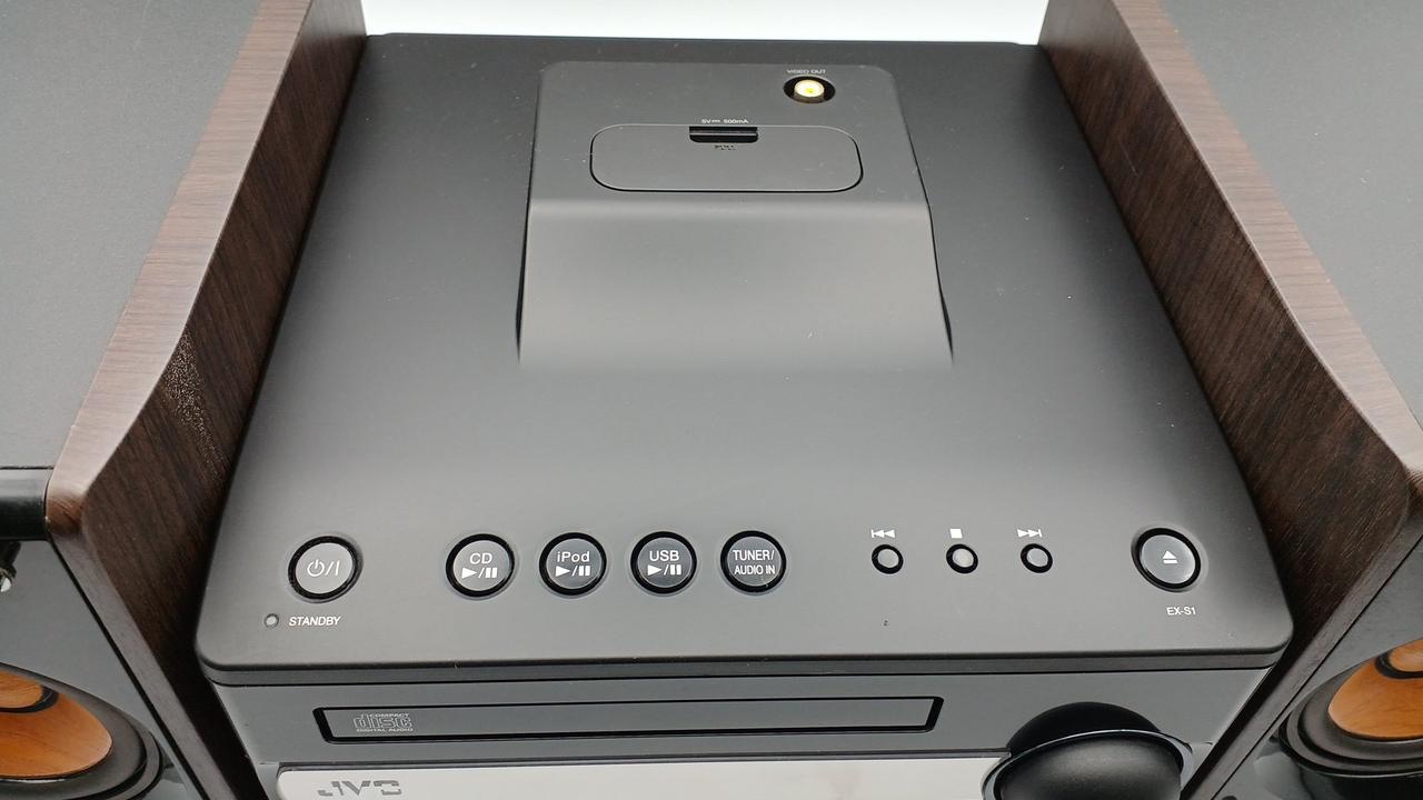 JVC ミニコンポ デジタルディスプレイ 2024年製 JVC ミニコンポ