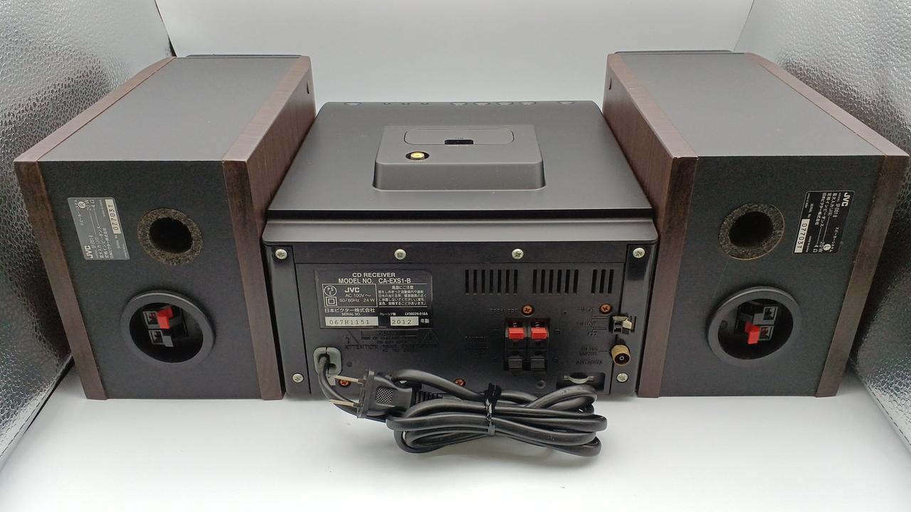 JVC CA-EXS1-B オーディオセット ミニコンポ JVC CA-EXS1-B オーディオセット ミニコンポ