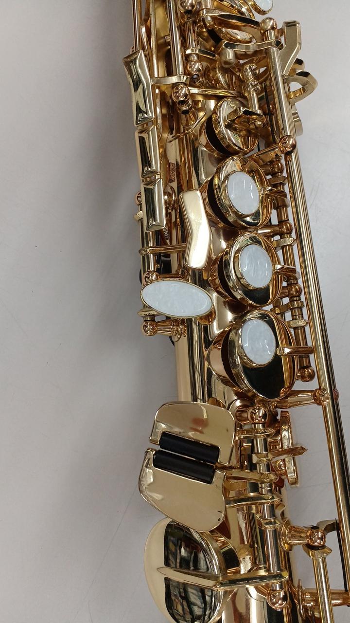 マルカート ソプラノサックス本体 マウスピース・ケース付 SP-100GL 0d47889666a7d82f246896bdfffba8