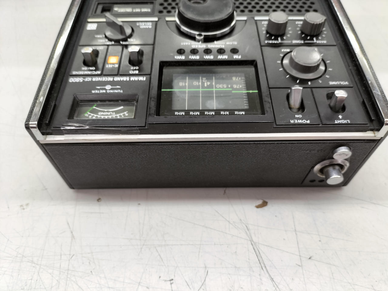 SONYスカイセンサー ICF-5800 FM/AM NO2 ジャンクで SONYスカイセンサー ICF-5800 FM/AM NO2 ジャンクで ソニー