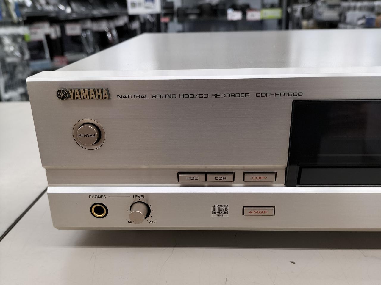 YAMAHA HDD/CDレコーダー ゴールド CDR-HD1500(N) Yahoo!オークション -「cdr-hd1500」の落札相場・落札価格