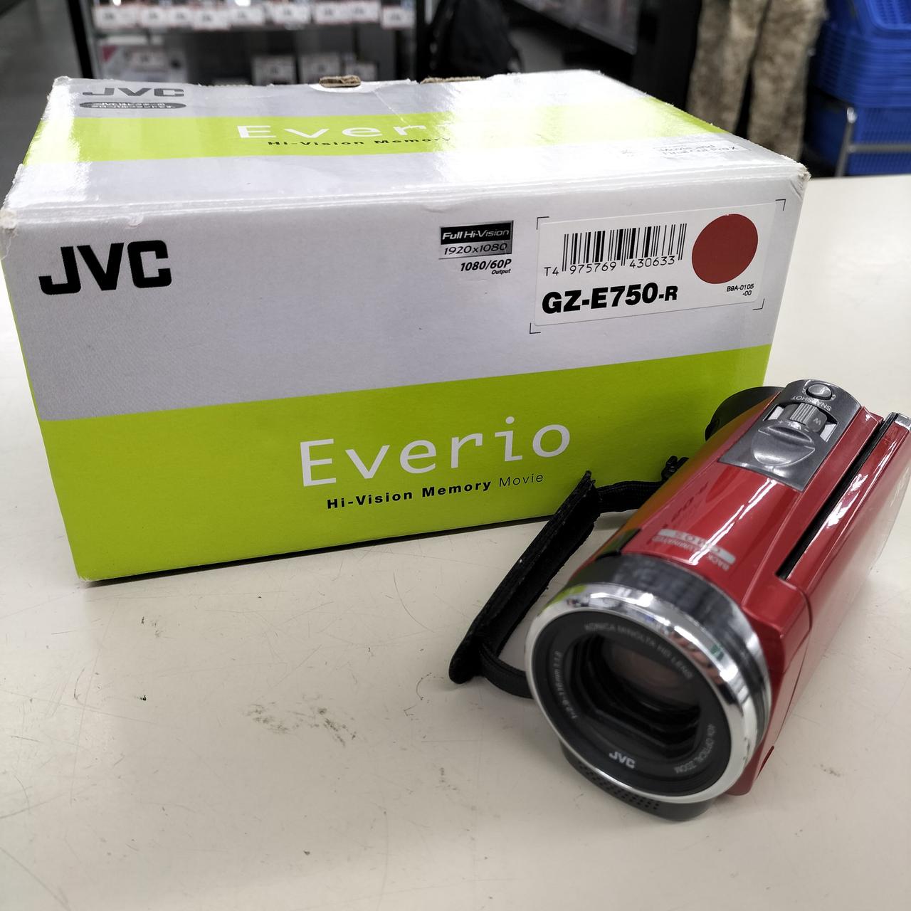JVC Victor Everio ビデオカメラ GZ-E750-W ホワイト JVC Victor