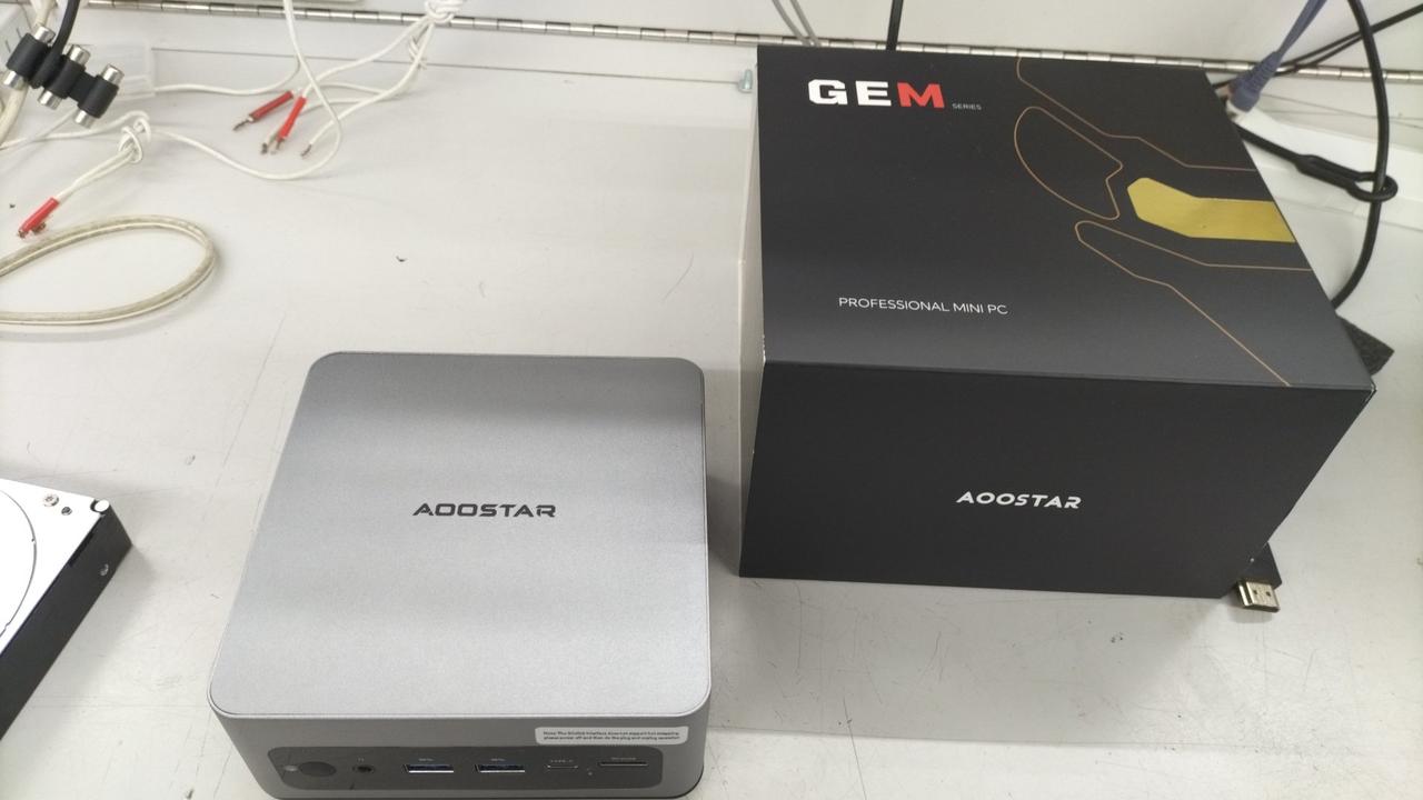 AOOSTAR 型番：G5 デスクトップPC