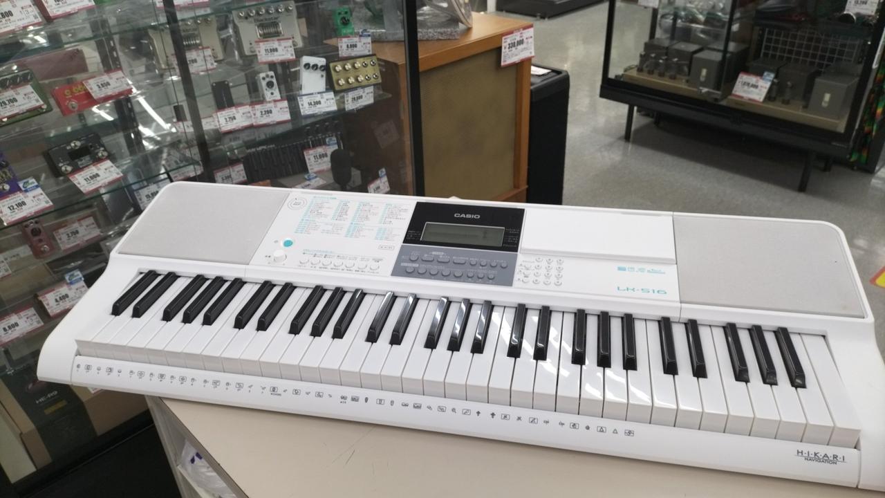 CASIO LK-516 電子キーボード・マイクセット 【箱付】 美品】CASIO カシオ LK-516 光ナビゲーション キーボード｜Yahoo