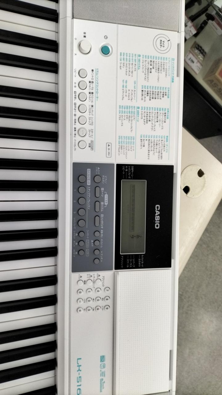 CASIO デジタルキーボード LK-516 CASIO カシオ LK-516 大人の楽らくキーボード ピアノ キーボード