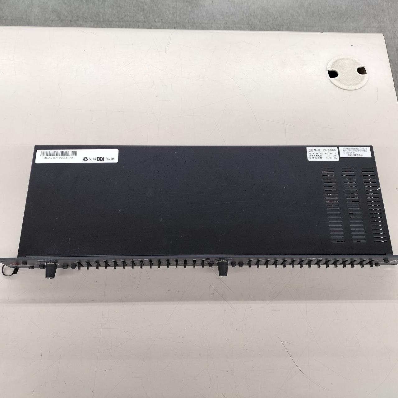 DBX(DBX)|グラフィックイコライザー|【ハードオフ公式通販】オフモール
