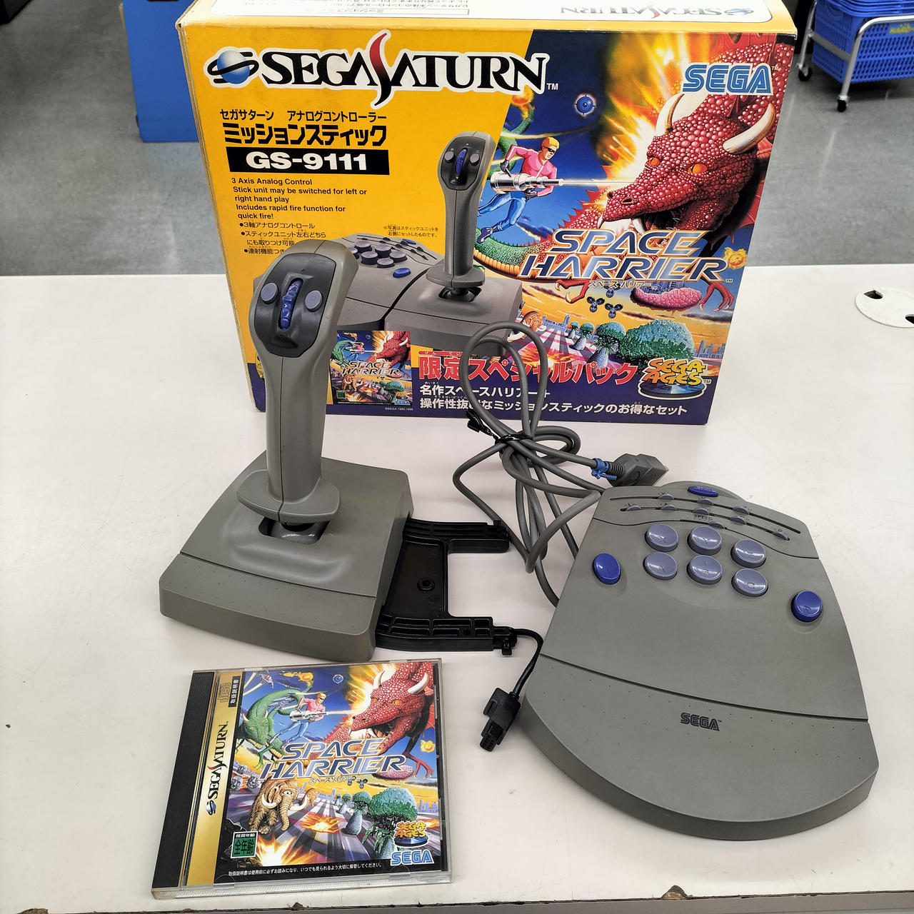 セガサターン　アナログコントローラーミッションスティック セガ(SEGA)|セガサターンミッションスティック|HARDOFFオフ