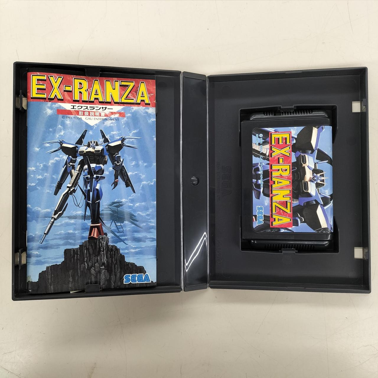 メガドライブソフト　エクスランザー SEGA 型番：エクスランザー メガドライブソフト レトロゲームソフト
