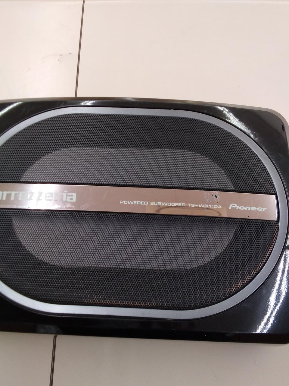 carrozzeria ウーファー Pioneer パイオニア 24cm×14cmパワードサブウーファー