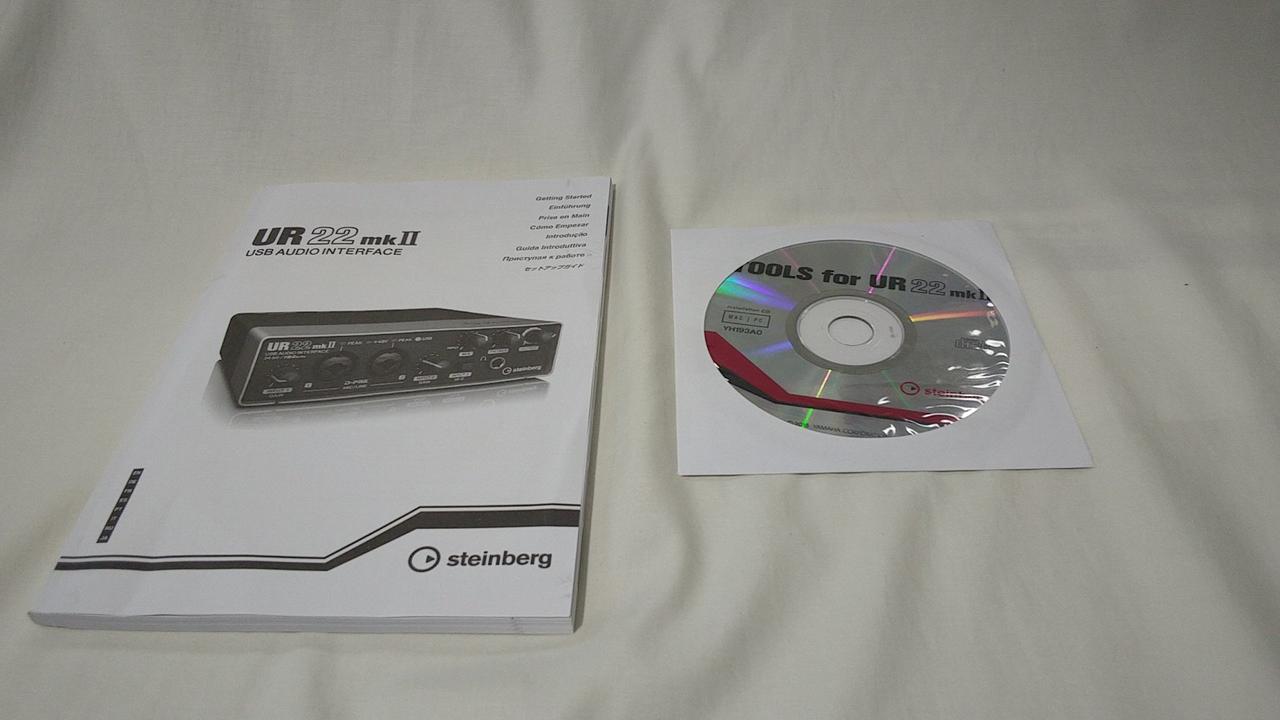 【美品・箱&説明書 付】　STEINBERG オーディオ インターフェース スタインバーグ(STEINBERG)|オーディオインターフェース|HARDOFF