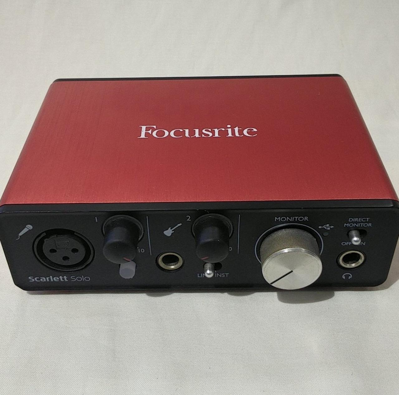 フォーカスライト(FOCUSRITE)|オーディオインターフェース
